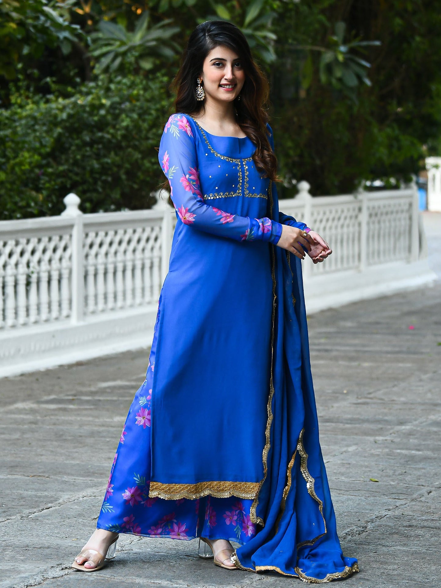 Urbanstree Mughal E Azam Suit (Set of 3)