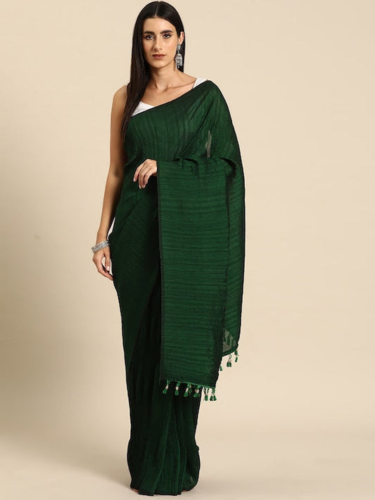 All about you Pleated Georgette Saree