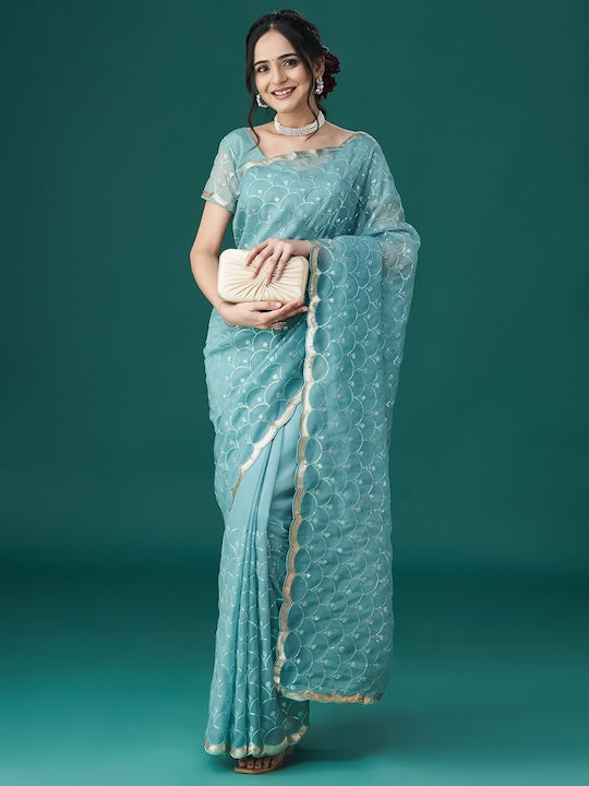 Kasee Embellished Sequinned Saree