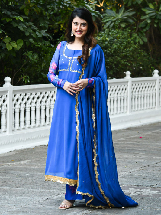 Urbanstree Mughal E Azam Suit (Set of 3)