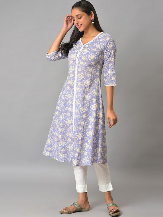 Aurelia Floral Print Kurta